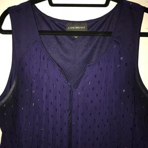 Lane Bryant Sleeveless Blouse